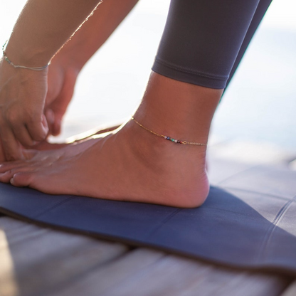 Seven Chakra Anklet