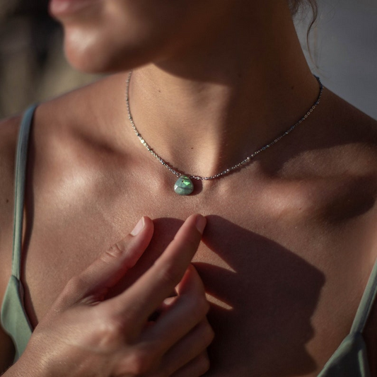 Labradorite Gemstone Necklace