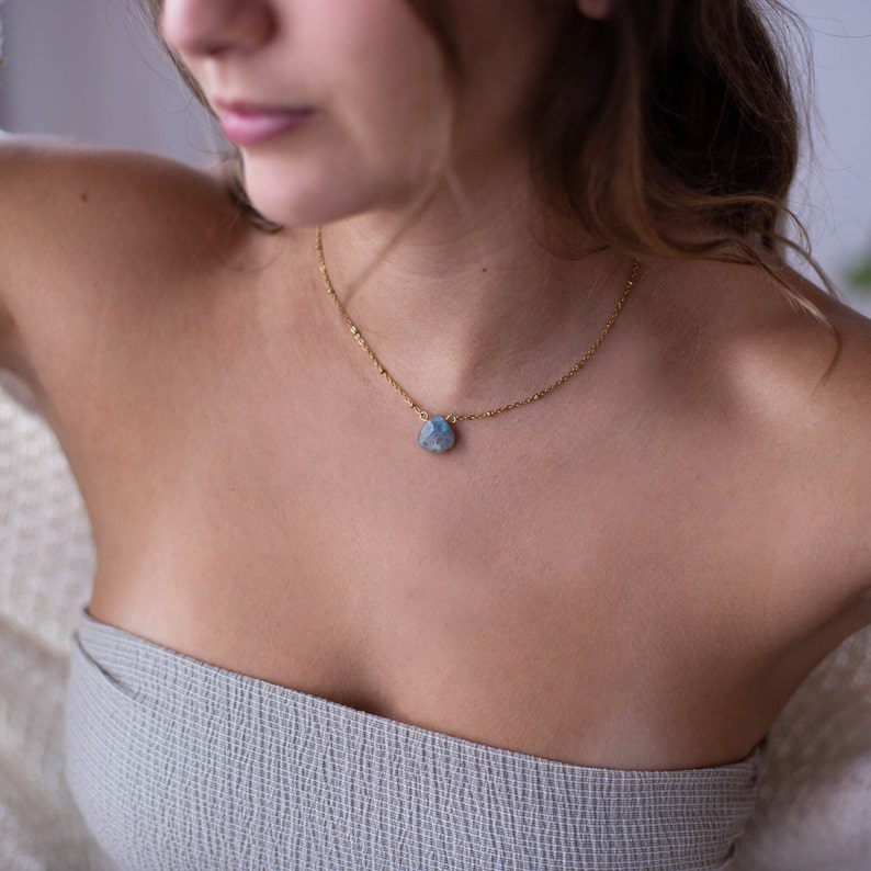 Labradorite Gemstone Necklace